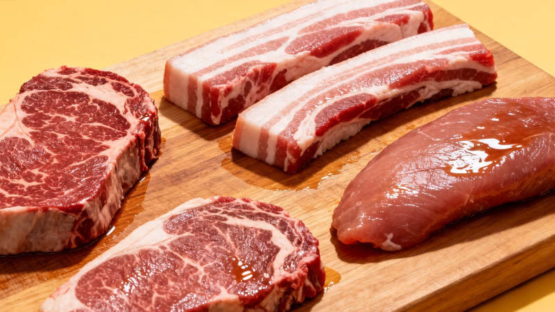 鲜切肉品 色泽诱人图片