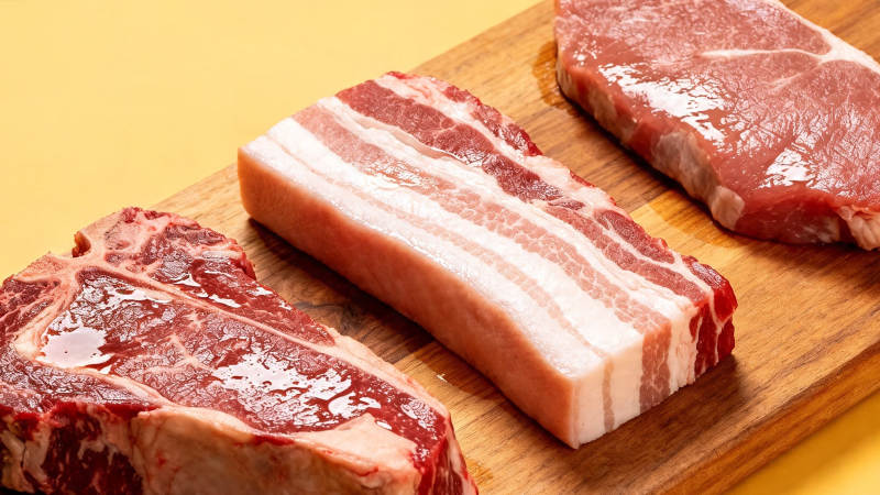 鲜切三肉 木盘呈香图片