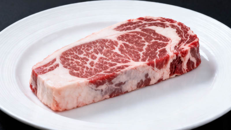 雪花牛排 纹理诱人图片