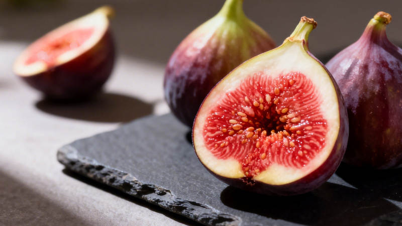 无花果切开 红瓤诱人图片