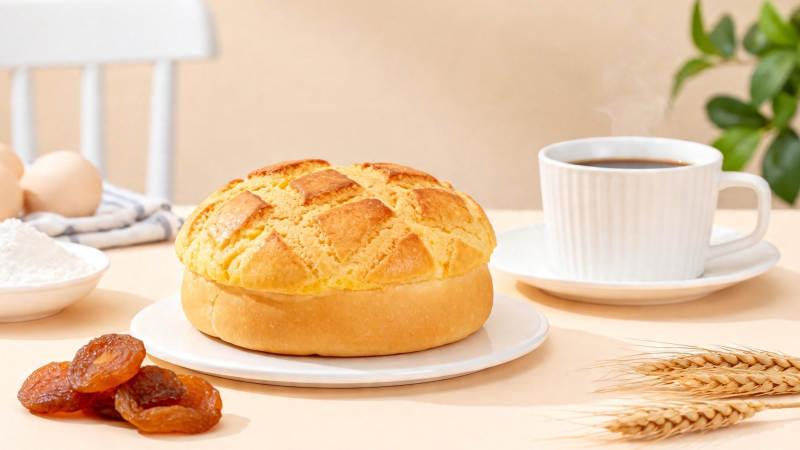 面包咖啡早餐时光图片