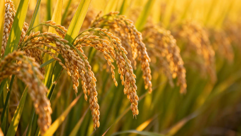 金稻垂穗 丰收在望图片