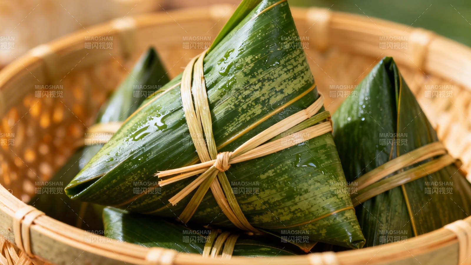 竹篮粽子 清香端午味图片