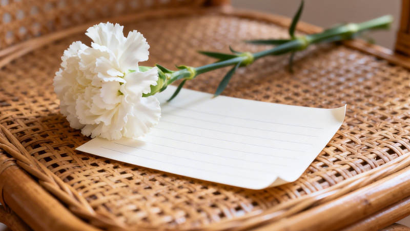 白花笺语 藤编静美图片