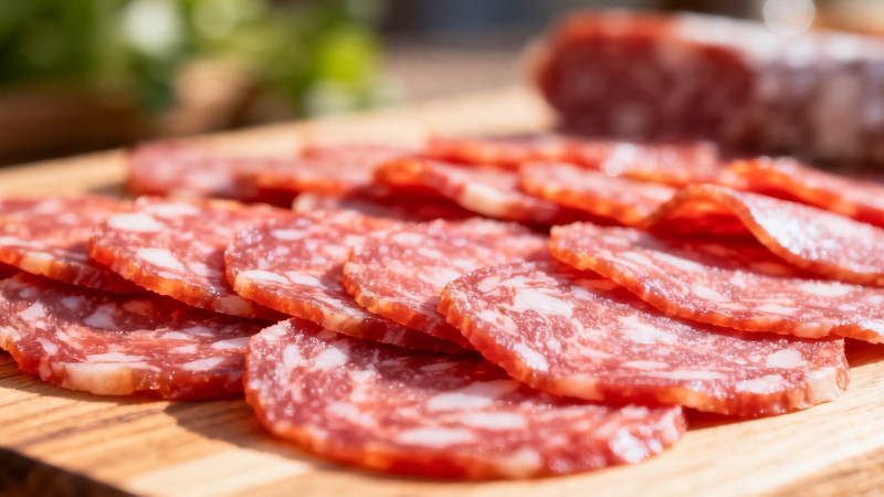 切片香肠 诱人美味图片