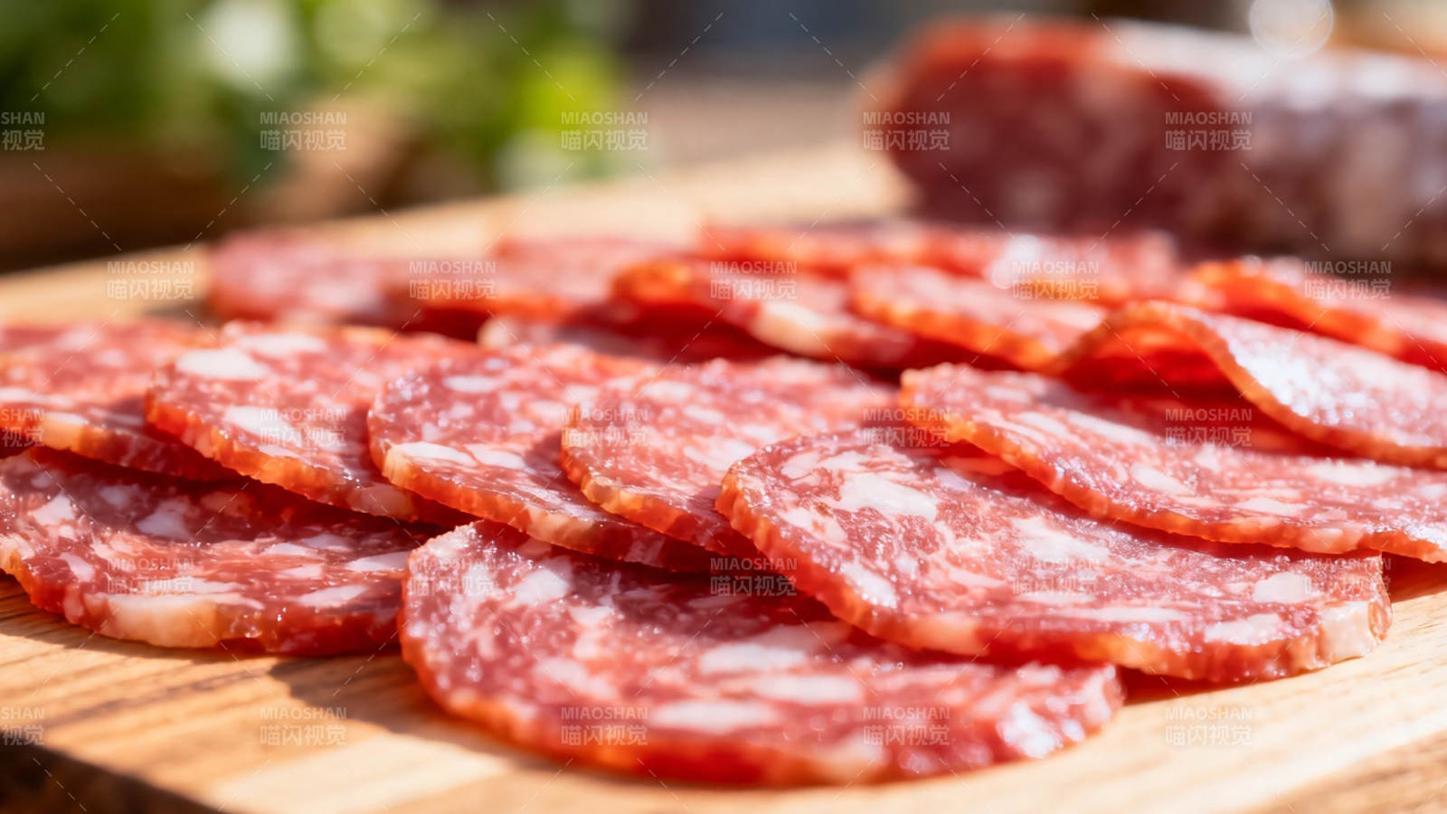 切片香肠 诱人美味图片