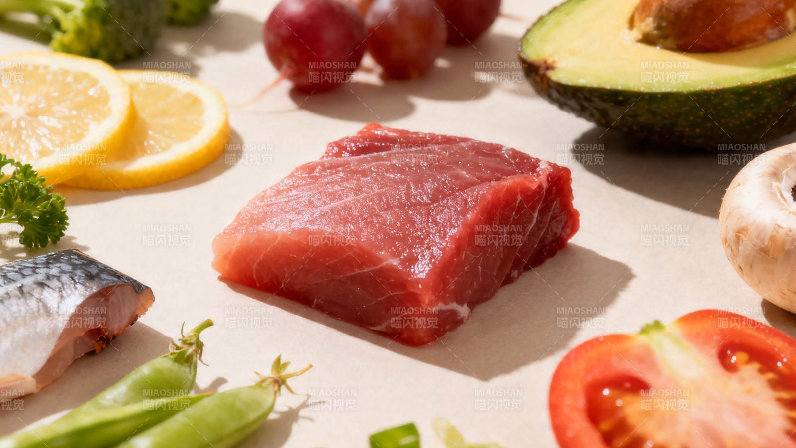 新鲜食材 健康美味搭配图片