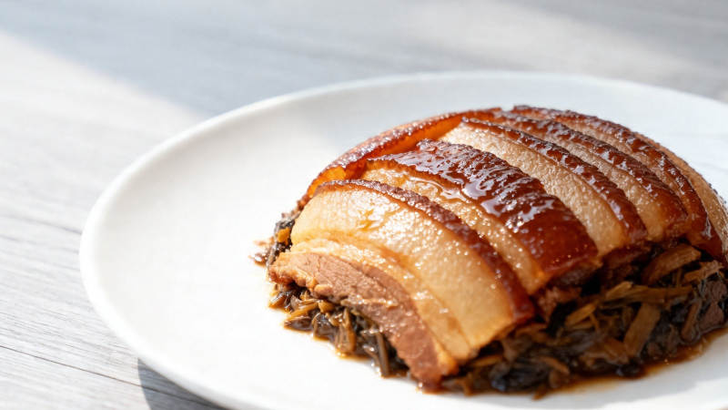 梅菜扣肉 色泽诱人香浓图片