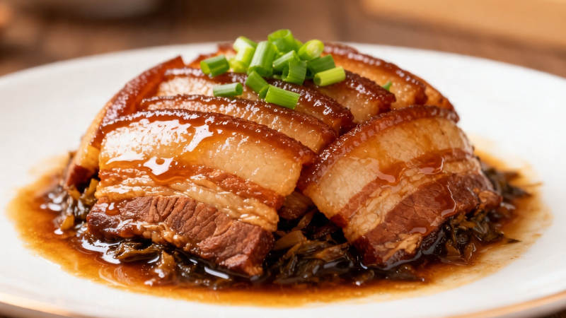 梅菜扣肉 香糯诱人图片