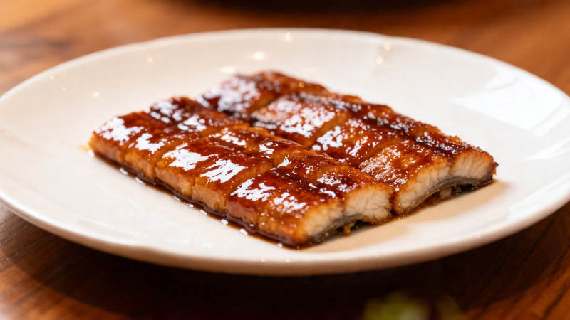 烤鳗鱼 色泽诱人 美味可口图片