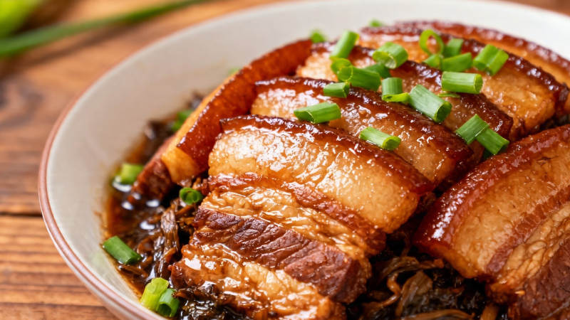 梅菜扣肉 香糯诱人图片