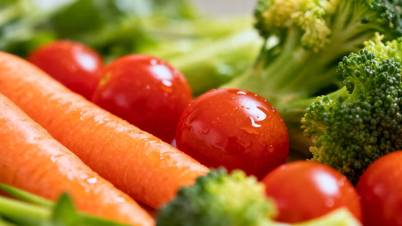 新鲜蔬果特写 色彩鲜艳诱人图片