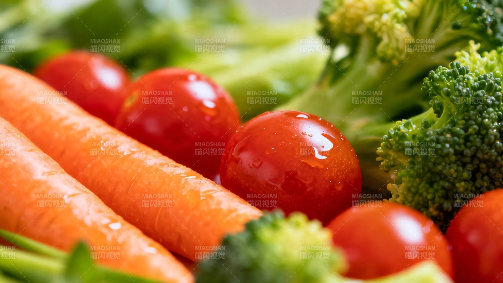 新鲜蔬果特写 色彩鲜艳诱人图片