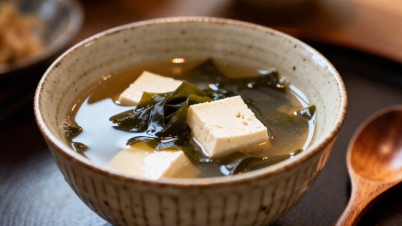 豆腐海带汤 暖胃又养生图片