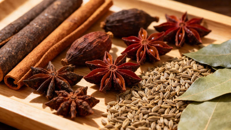 香料合集 八角桂皮茴香等图片