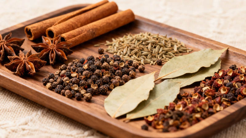 香料荟萃 八角桂皮花椒等图片