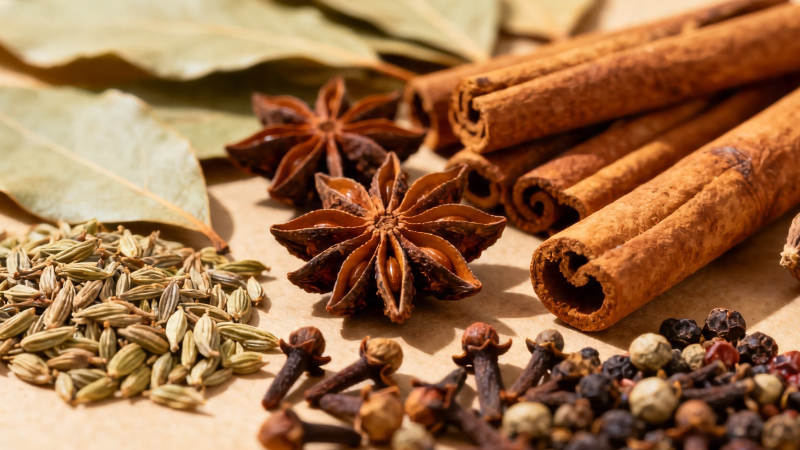 香料荟萃 八角桂皮丁香等图片