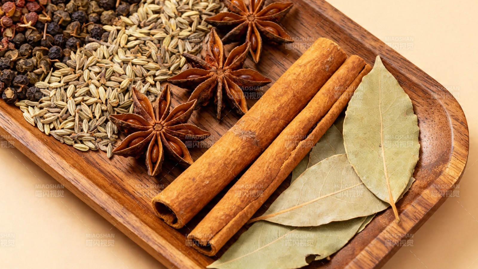 香料合集 八角桂皮香叶等图片
