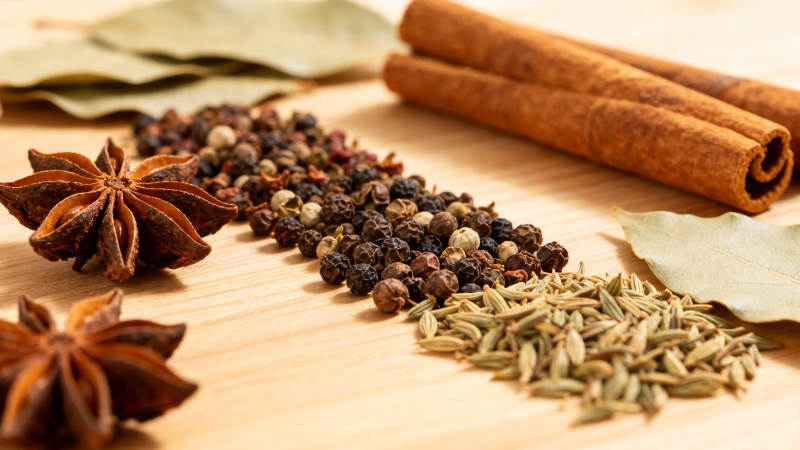 香料合集 八角桂皮茴香等图片