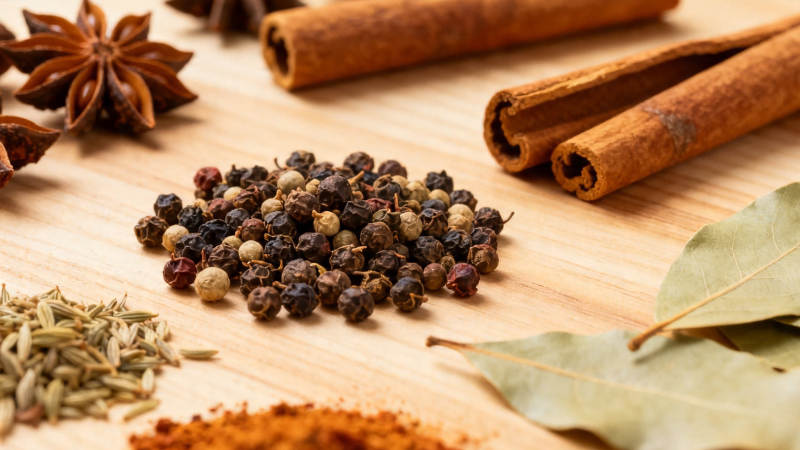 香料荟萃 八角桂皮胡椒等图片