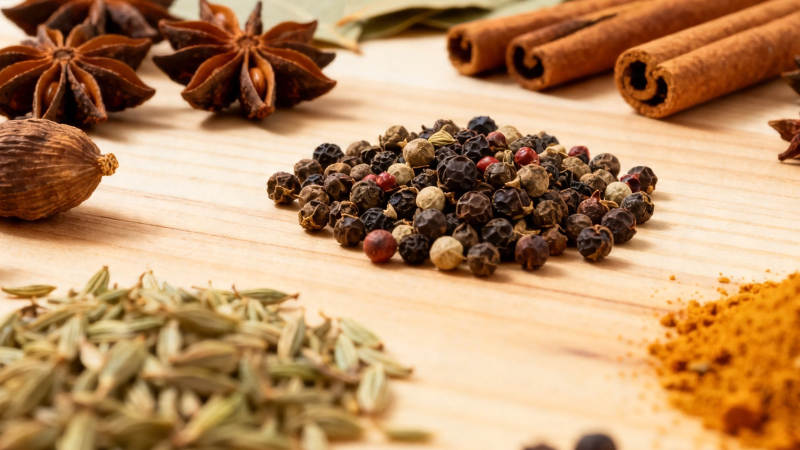 香料荟萃 八角胡椒桂皮等图片