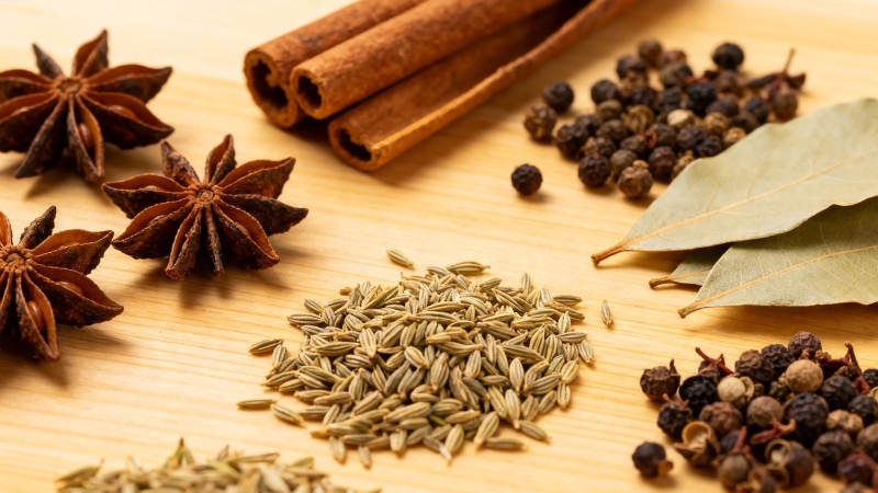 香料合集 八角桂皮茴香等图片