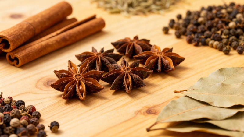 香料荟萃 八角桂皮胡椒香叶图片