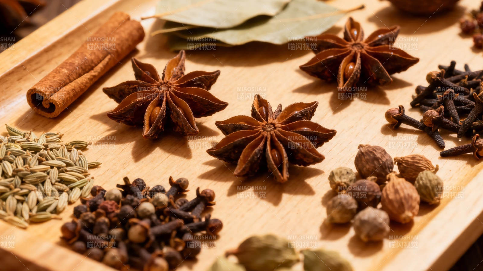 香料合集 八角桂皮丁香等图片