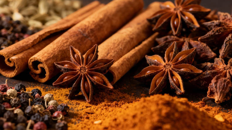 香料荟萃 肉桂八角胡椒粉图片