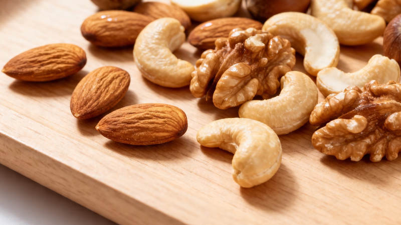 坚果拼盘 健康美味小食图片