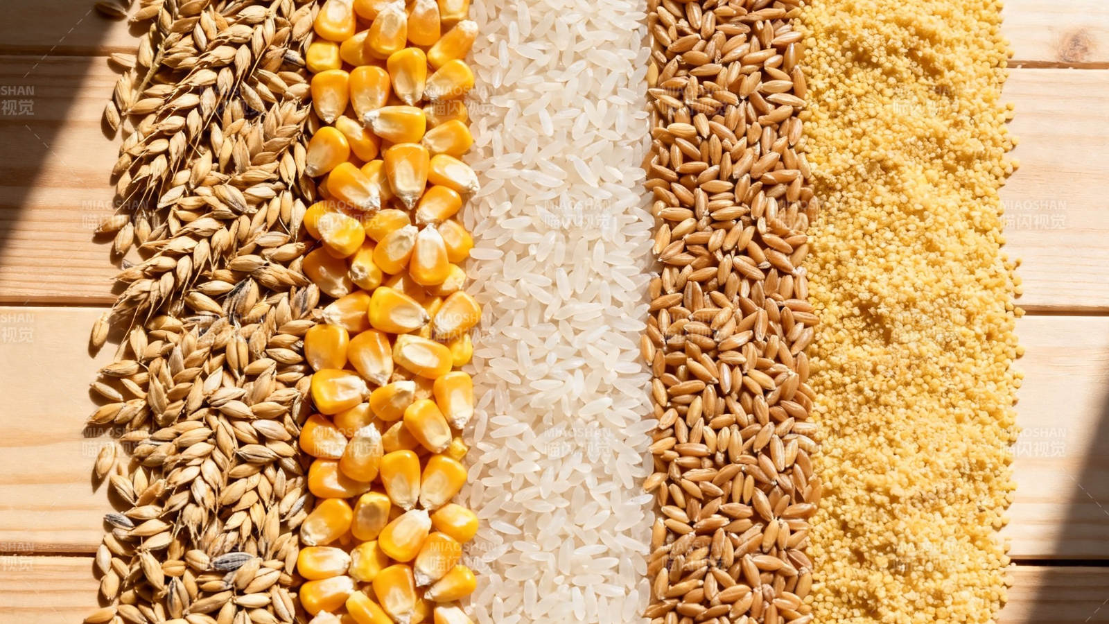 五谷丰登 粮香满板图片