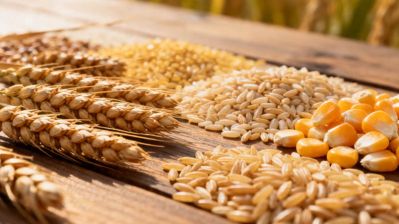 五谷丰登 自然馈赠图片