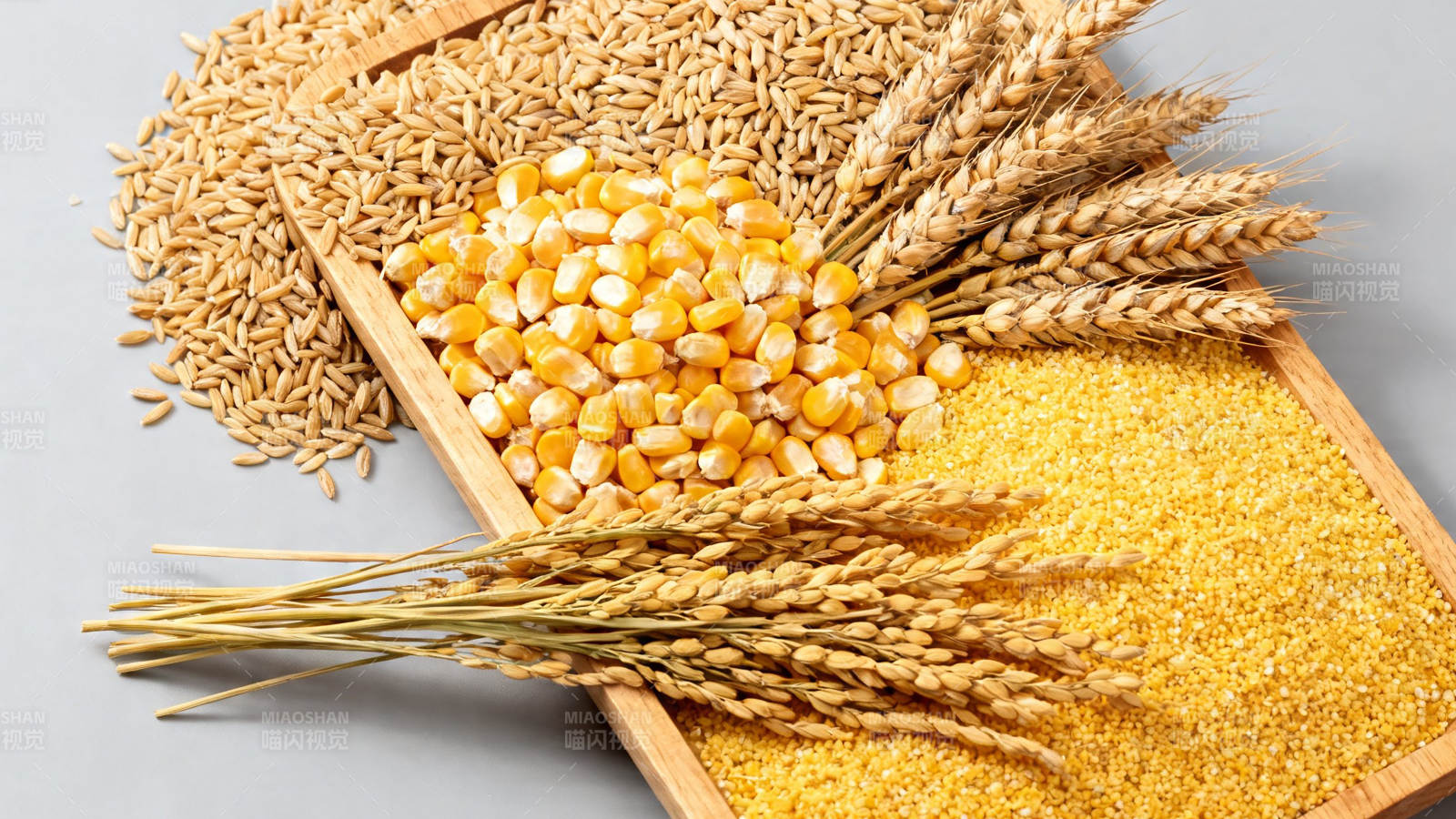 五谷丰登 粮满仓廪图片