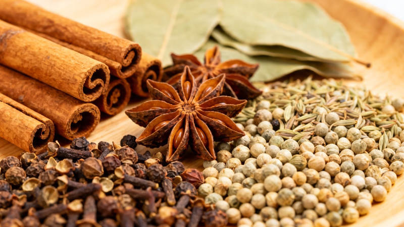 香料合集 八角桂皮花椒等图片