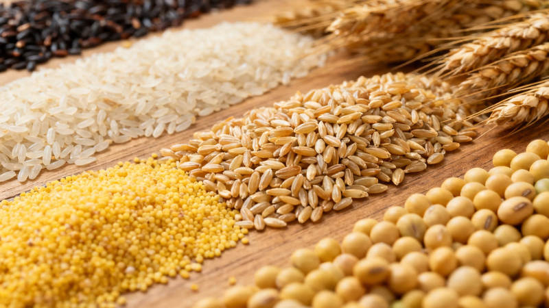 五谷丰登 粮满仓廪图片