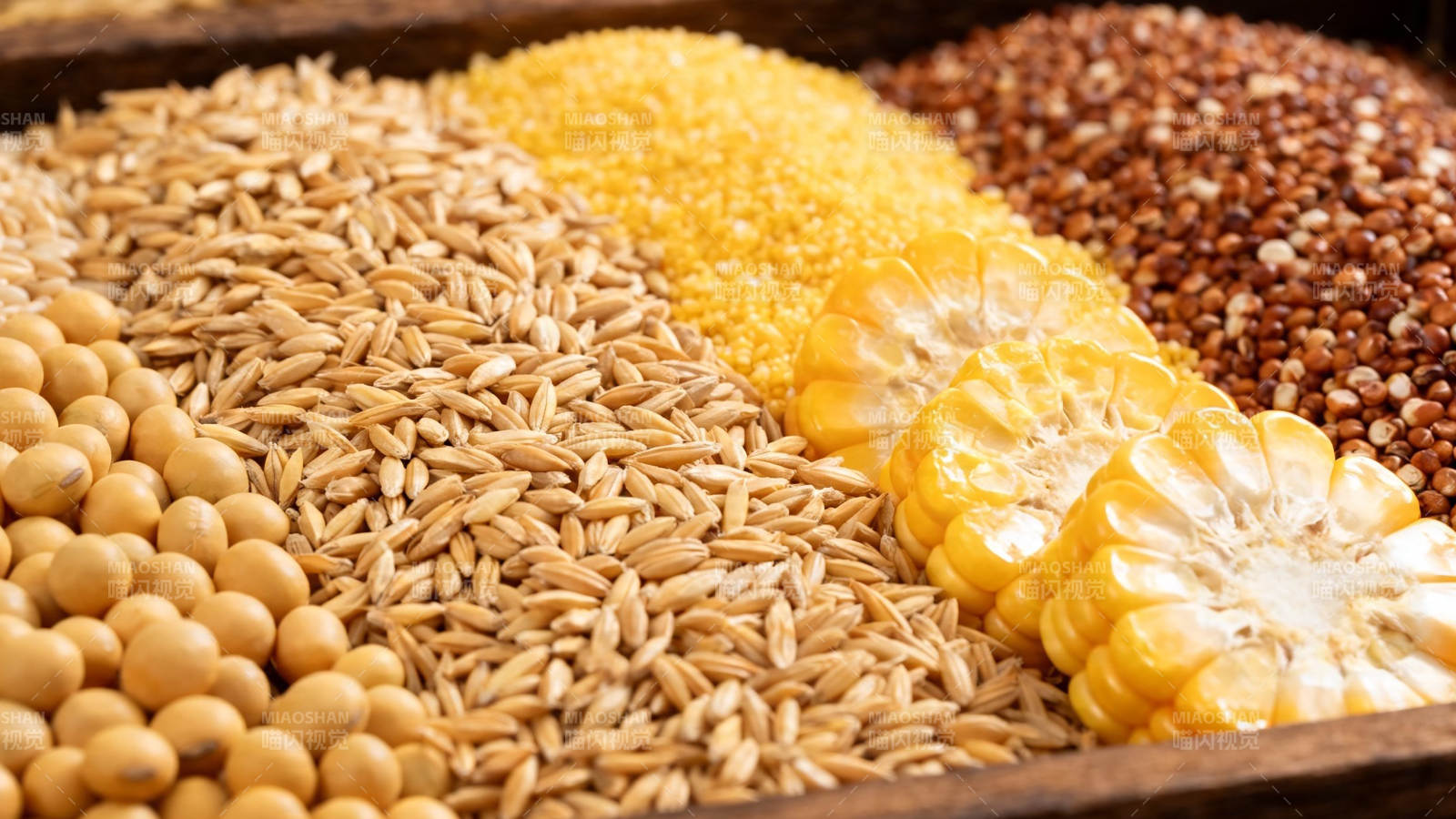 五谷丰登 粮仓满溢图片