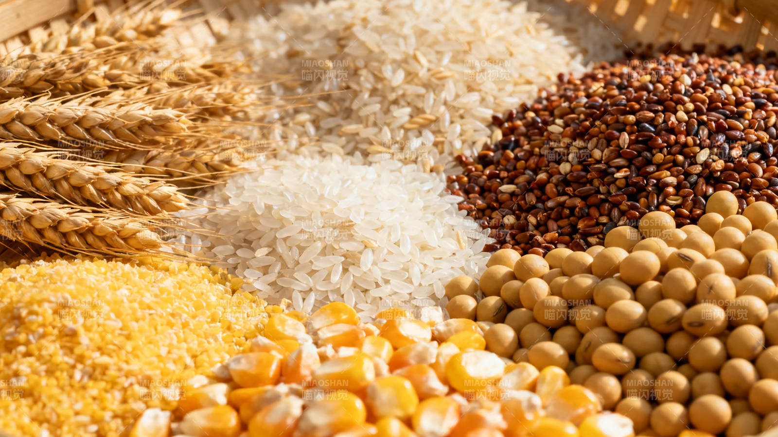 五谷丰登 粮满仓廪图片