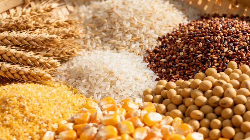 五谷丰登 粮满仓廪图片