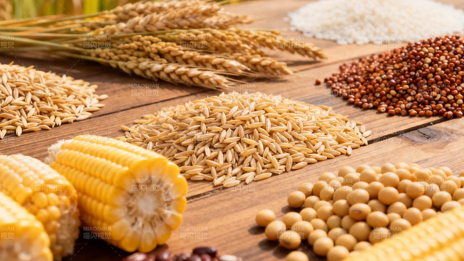 五谷丰登 粮满仓廪图片