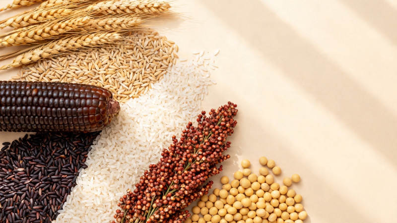 五谷丰登 粮满仓廪图片