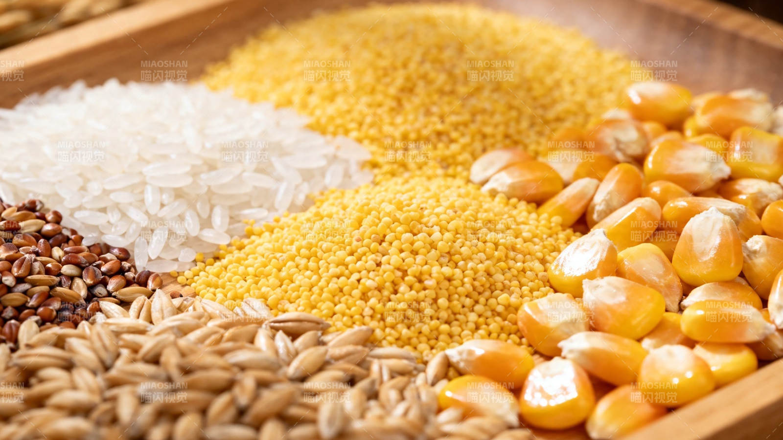 五谷杂粮丰富多样图片