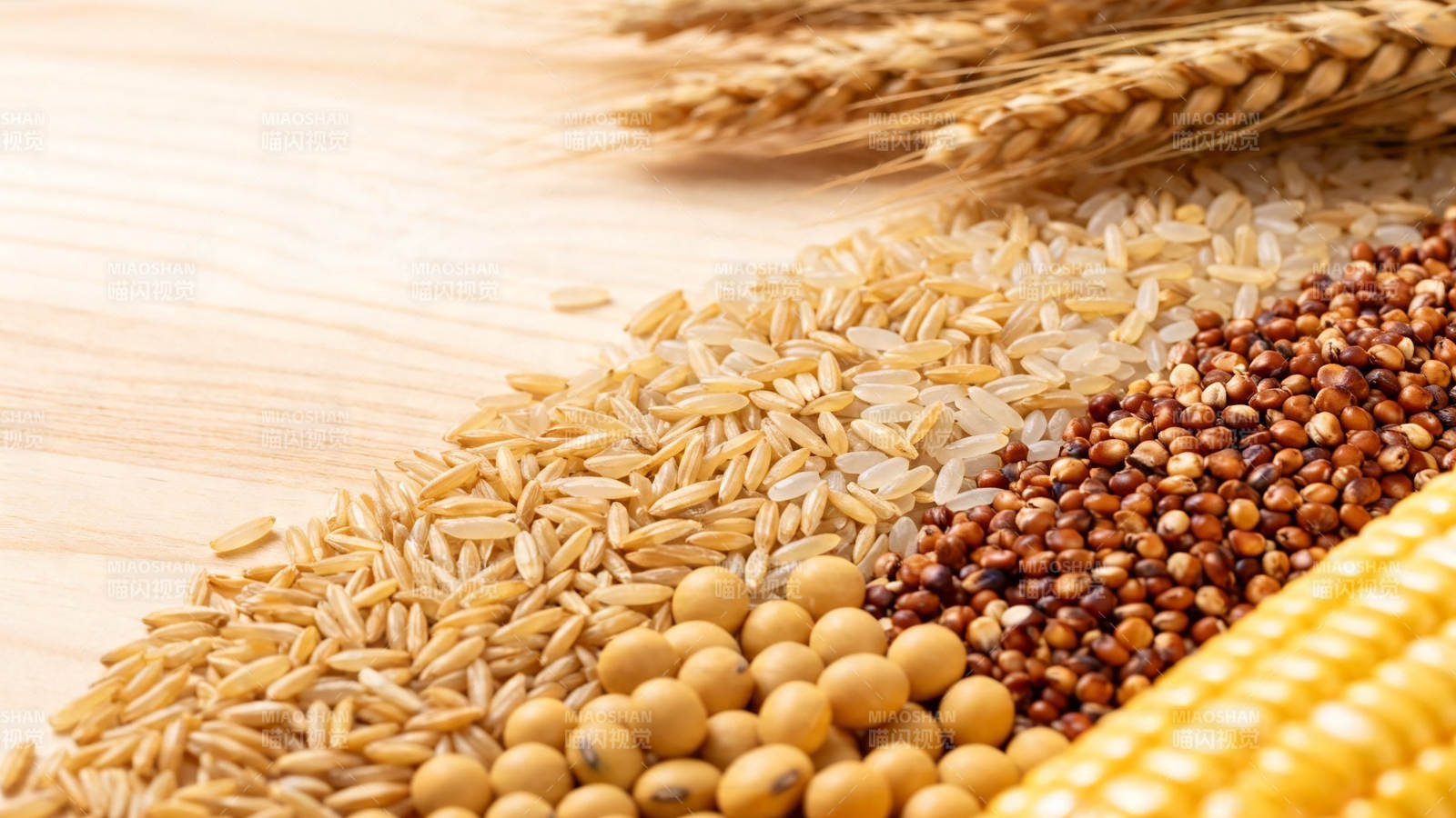 五谷丰登 粮满仓廪图片