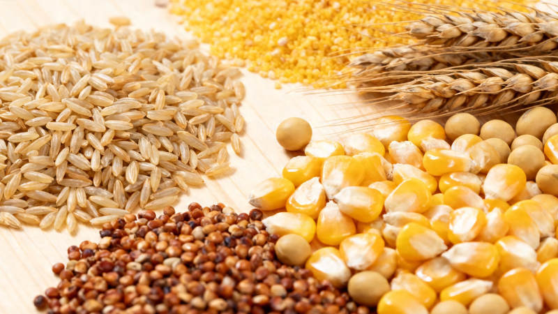 五谷杂粮丰收图图片