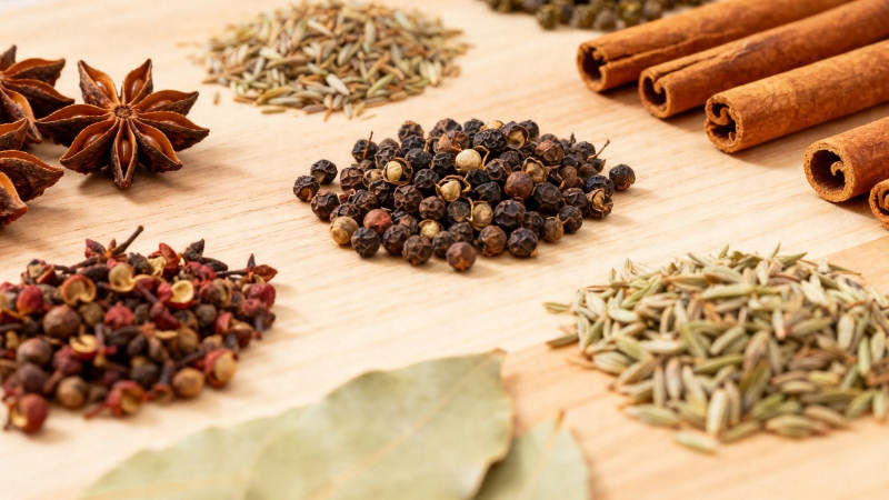 香料合集 八角桂皮花椒等图片