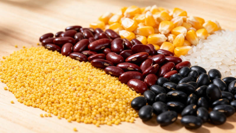 五谷杂粮拼盘展示图片