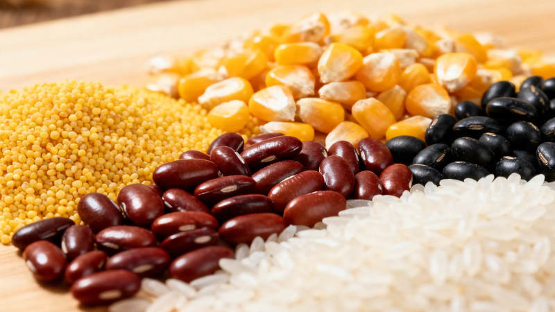 五谷杂粮拼盘展示图片