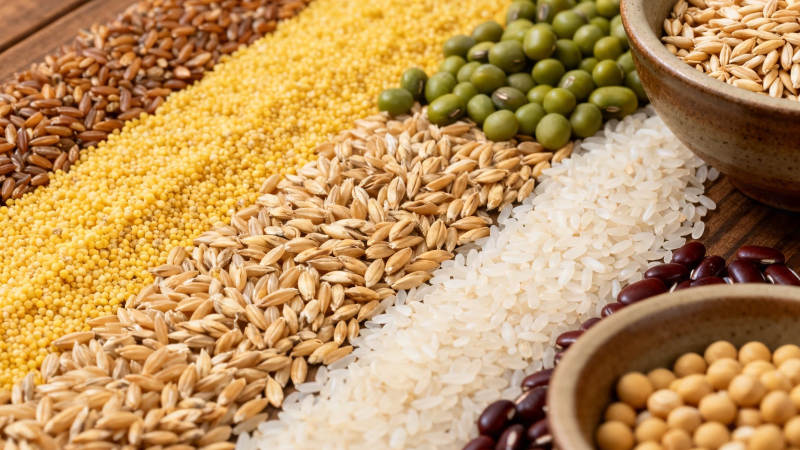 五谷杂粮丰富多样图片