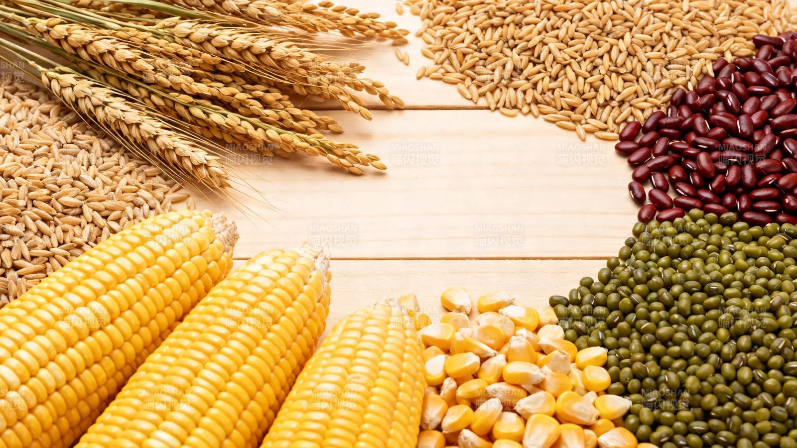 五谷丰登 粮满仓廪图片