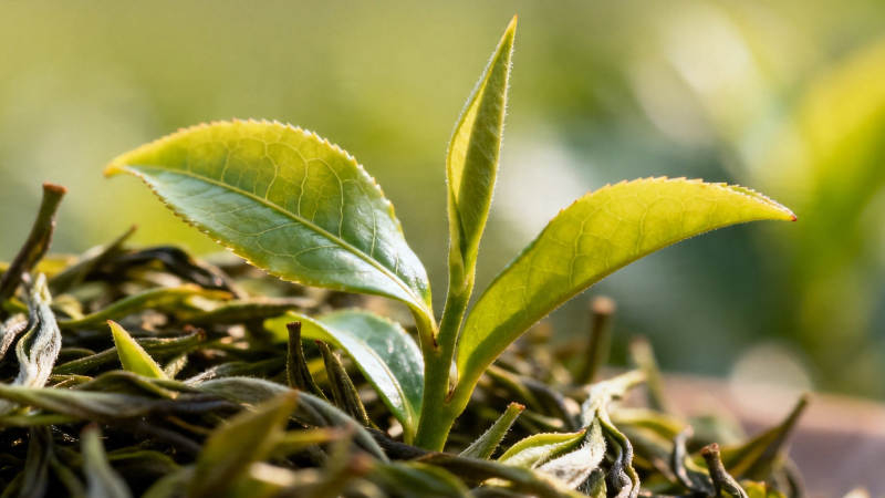 嫩芽初展 茶香四溢图片