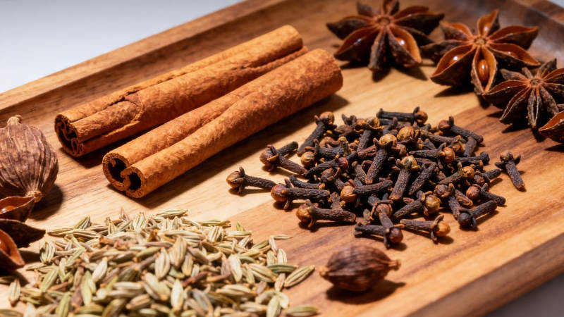 香料合集 桂皮八角丁香等图片